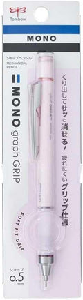 Tombow Mechanical Pencil MONO graph GRIP, 0.5mm, Purple, DPA-151D, Set of 5