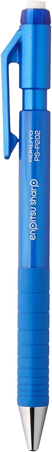 KOKUYO Mechanical Pencil Enpitsu Sharp TypeS, 0.7mm Blue (Hanging Pack), PS-P202B-1P, Set of 7