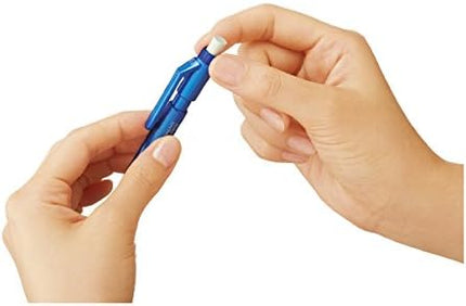 KOKUYO Mechanical Pencil Enpitsu Sharp TypeS, 0.7mm Blue (Hanging Pack), PS-P202B-1P, Set of 10