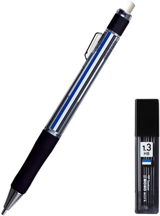 Tombow Mechanical Pencil MONO work + Lead Refill, 1.3mm, MONO Color, PCB-251