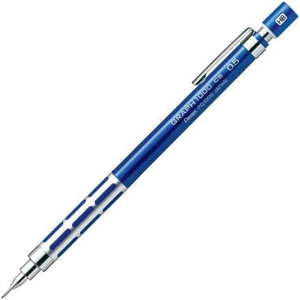 Pentel Mechanical Pencil Graph 1000 CS 0.5mm, Blue, PG1005CS-C, Set of 2