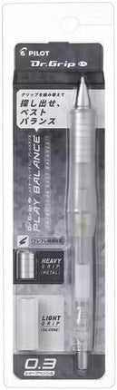 PILOT Mechanical Pencil Dr.Grip CL Play Balance, 0.3mm, None Color, HDGCL70R3-NC, Set of 5