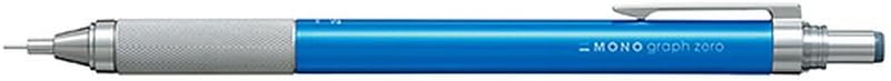 Tombow Mechanical Pencil MONO graph zero, 0.5mm, Light Blue, SH-MGU43, Set of 5