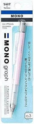 Tombow Mechanical Pencil MONO graph 0.3 Pastel Color, 0.3mm, Sakura Pink, DPA-137E, Set of 7