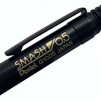 Pentel Mechanical Pencil Kitera Shouji Smash Limited 0.5mm, Gold & Black, Q1005-XAKS