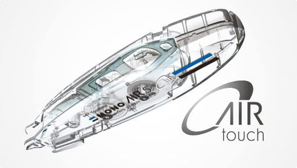 Tombow, Correction Tape, MONO AIR pen type, Limited, 5mm, Sheer Stone, Powder Blue, CT-PAX5C402L