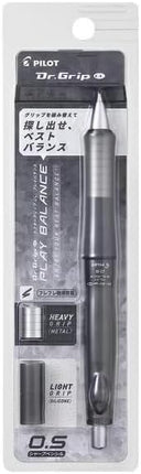 PILOT Mechanical Pencil Dr.Grip CL Play Balance, 0.5mm, Clear Black, HDGCL70R-CB, Set of 5