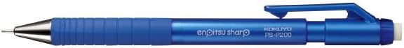 KOKUYO Mechanical Pencil Enpitsu Sharp TypeS, 0.9mm Blue (Hanging Pack), PS-P200B-1P, Set of 10