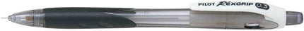 PILOT Mechanical Pencil RexGrip, 0.3mm, Clear Black, HRG-10R3-CB
