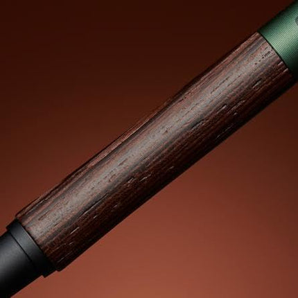 uni Mitsubishi Pencil Mechanical Pencil Kuru Toga Wood 0.5mm Steel Gray, M5-KW 1P, M5KW1P.23