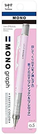 Tombow Mechanical Pencil MONO graph 0.5 Pastel Color, 0.5mm, Lavender, DPA-136F, Set of 5