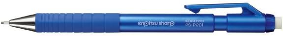 KOKUYO Mechanical Pencil Enpitsu Sharp TypeS, 1.3mm Blue (Hanging Pack), PS-P201B-1P, Set of 10