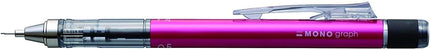 Tombow Mechanical Pencil MONO graph 0.5, 0.5mm, Pink, SH-MG81, Set of 4