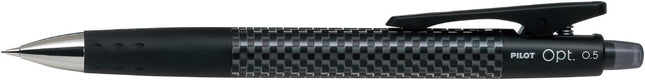 PILOT Mechanical Pencil Opt, 0.5mm, Carbon, 10 Pieces, HOP200R10CB