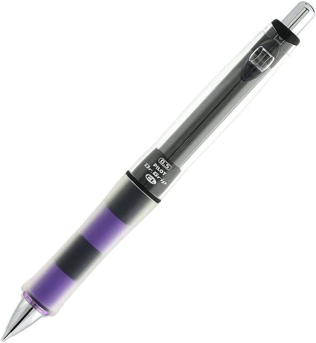 PILOT Mechanical Pencil Dr.Grip CL PlayBorder, 0.5mm, Black x Lavender, HDGCL50R-PBLA, Set of 5