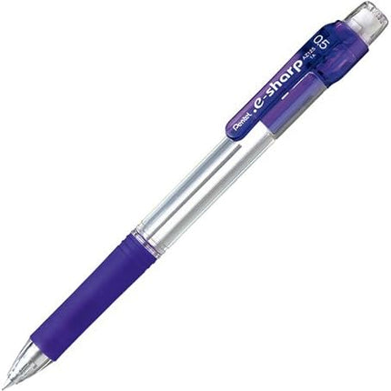 Pentel Mechanical Pencil  .e-sharp 0.5mm, Violet AZ125-V, Set of 5