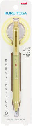 uni Mitsubishi Pencil Mechanical Pencil, Kuru Toga KS Model, 0.5mm, Cream Yellow, M5-KS 1P, M5KS1P.27