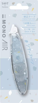 Tombow, Correction Tape, MONO AIR pen type, Limited, 5mm, Sheer Stone, Powder Blue, CT-PAX5C402L