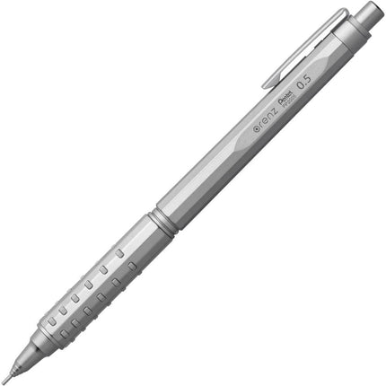 Pentel Mechanical Pencil Orenz AT Dual Grip 0.5mm, Silver, XPP2005-Z, Set of 3