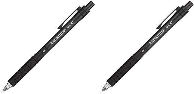 STAEDTLER Silver Series Drafting Mechanical Pencil 925 15, 0.7mm, Black, 925 15-07, Set of 2