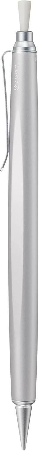 Tombow Mechanical Pencil ZOOM L2, 0.5mm, Matte Silver, SH-ZL2C08