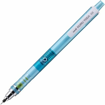 uni Mitsubishi Pencil Mechanical Pencil, Kuru Toga Standard Model, 0.3mm, Limited, Glass Color, Glass Blue, M34501P.GBL