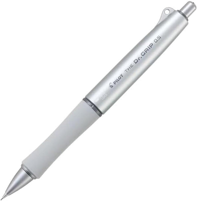 PILOT Mechanical Pencil THE Dr.GRIP, 0.5mm, Silver, HTDG-90R-S