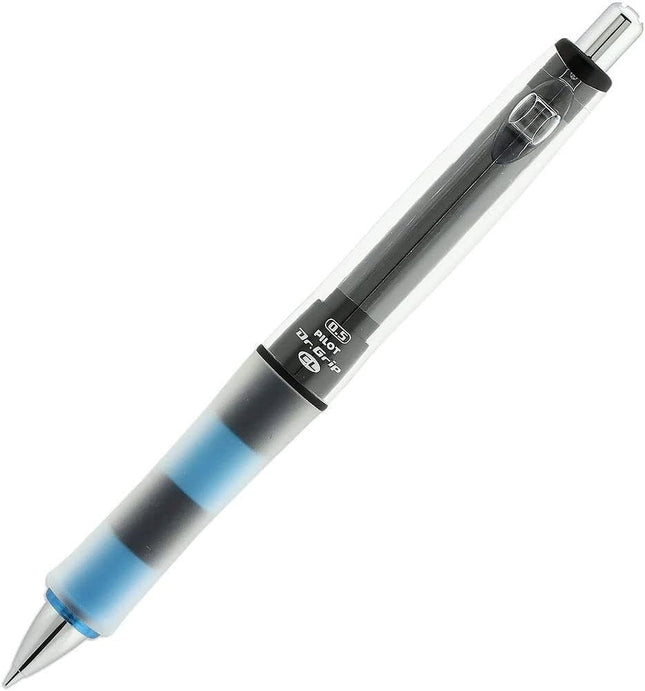PILOT Mechanical Pencil Dr.Grip CL PlayBorder, 0.5mm, Black & Blue, HDGCL-50R-PBL, Set of 5