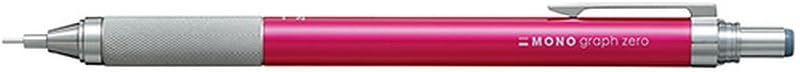 Tombow Mechanical Pencil MONO graph zero, 0.5mm, Pink, SH-MGU81, Set of 5