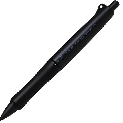 PILOT Mechanical Pencil THE Dr.GRIP BLACK ACCENT, 0.5mm, Matte Black, HTDGB-15-MB