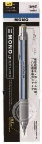 Tombow Mechanical Pencil MONO graph zero, 0.3mm, Standard, DPA-161A, Set of 2