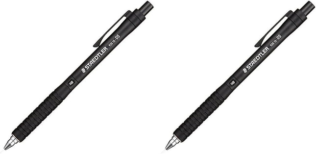 STAEDTLER Silver Series Drafting Mechanical Pencil 925 15, 0.5mm, Black, 925 15-05, Set of 2