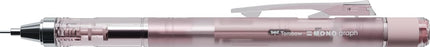 Tombow Mechanical Pencil MONO graph 0.5 Limited Pastel Color, 0.5mm, Glass Pink, DPA-149D