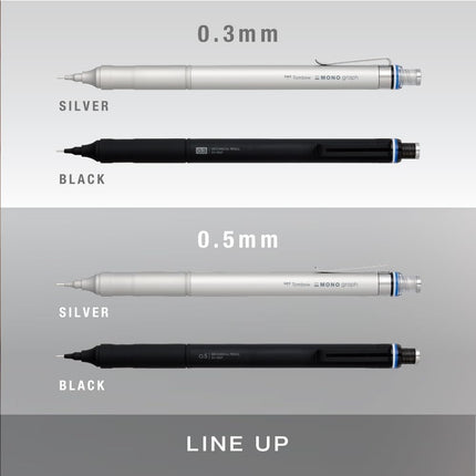 Tombow Mechanical Pencil MONO graph fine 0.5, 0.5mm, Black, DPA-112B