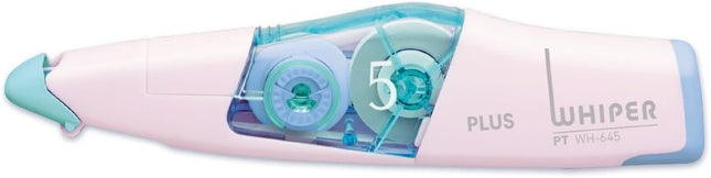 PLUS, Correction Tape, Whiper PT, 5mm, Pale Pink, WH-645, 48-757