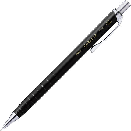 Pentel Mechanical Pencil Orenz, 0.2mm, Black, XPP502-RA