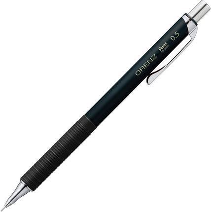 Pentel Mechanical Pencil Orenz Metal Grip, 0.5mm, Black, XPP1005G2-RA