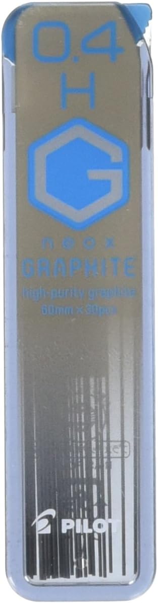 PILOT Mechanical Pencil Lead Refill neox GRAPHITE 0.4mm H, HRF4G-20-H