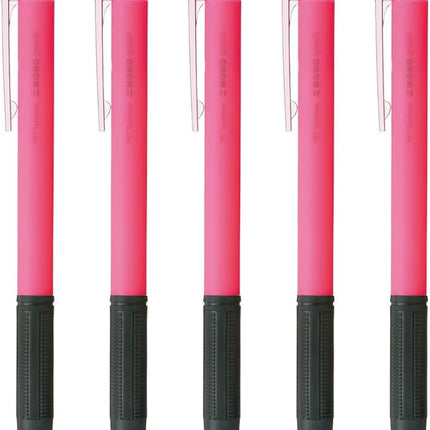 Tombow Mechanical Pencil MONO graph Lite 0.5, 0.5mm, Neon Pink, 5 Pieces, SH-MGL83-5P
