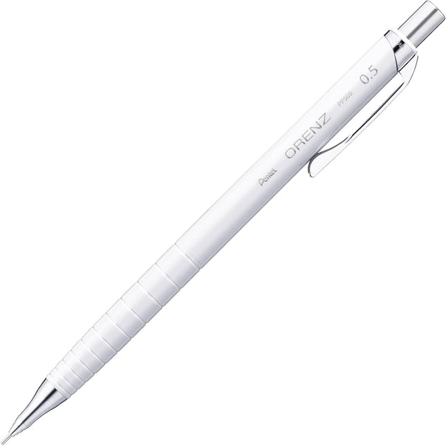Pentel Mechanical Pencil Orenz, 0.5mm, White, XPP505-RW