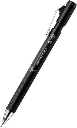KOKUYO Mechanical Pencil Enpitsu Sharp TypeMx Metal Grip, 1.3mm Green, PS-P501G-1P, Set of 3