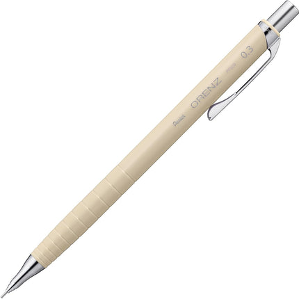 Pentel Mechanical Pencil Orenz, 0.3mm, Beige, XPP503-RE