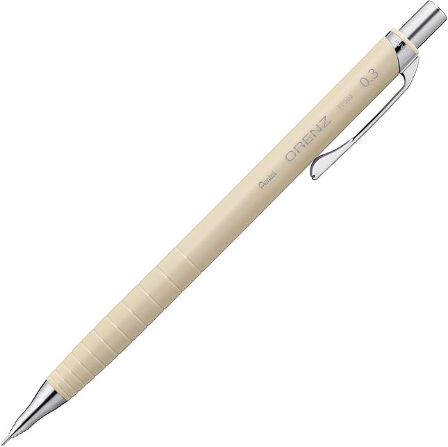 Pentel Mechanical Pencil Orenz, 0.3mm, Beige, XPP503-RE