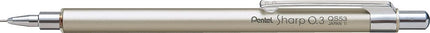 Pentel Mechanical Pencil for Notebook 0.3mm, Champagne Gold, QS53-X