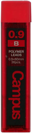 KOKUYO Campus Mechanical Pencil Lead Refill 0.9mm B, PSR-CB9