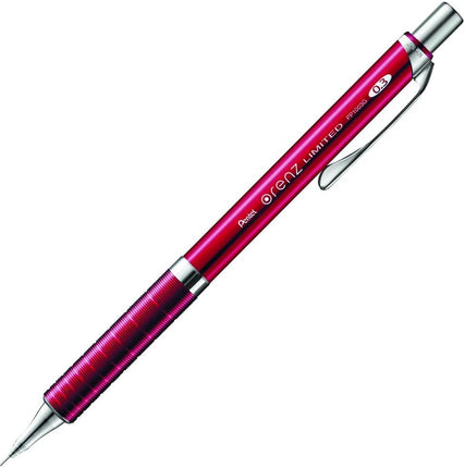 Pentel Mechanical Pencil Orenz Metal Grip 0.3mm, Limited Color, Red, XPP1003G-LB