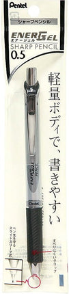 Pentel Mechanical Pencil Energize Pencil 0.5mm, Black, XPL75-A, Set of 5, Packed