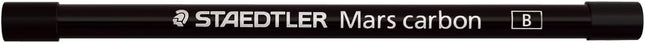 Staedtler Drawing Lead Refill Mars Carbon 2.0mm B, 200 E4-B