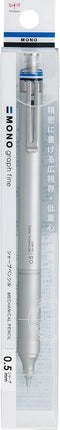 Tombow Mechanical Pencil MONO graph fine 0.5, 0.5mm, Silver, DPA-112A