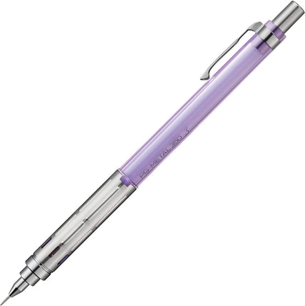 Pentel Mechanical Pencil PG-METAL350 Captures Limited 0.3mm PG313-LMTV Clear Purple